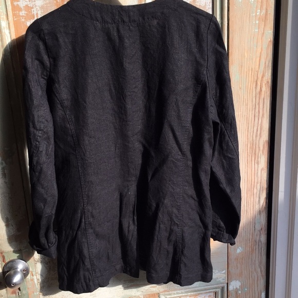 Eileen Fisher linen jacket - Picture 5 of 6